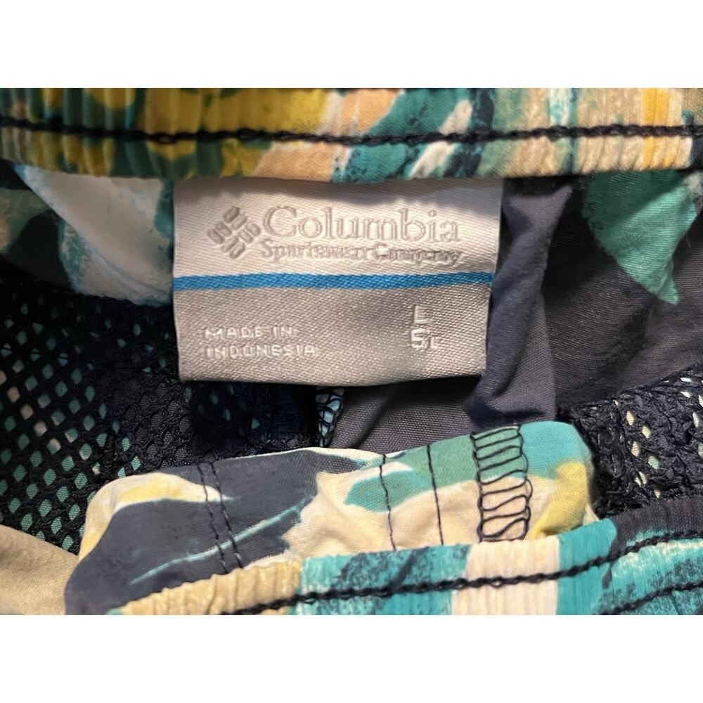 Columbia Walnut River Floral Print Nylon Quick Dry 5" Shorts XL6875 Womens Large - Picture 6 of 10